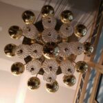 12 Vista inferior de lámpara de bolas 150x150 - Trabajos en latón
